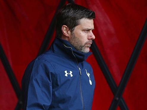 All going wrong . . . Maurcio Pochettino has seen Spurs take only five points from six games.